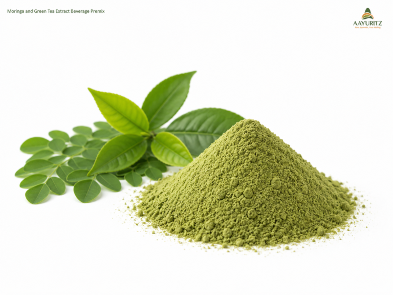 Moringa and Green Tea Extract Beverage Premix