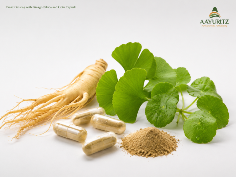 Panax Ginseng with Ginkgo Biloba and Gotu Capsule