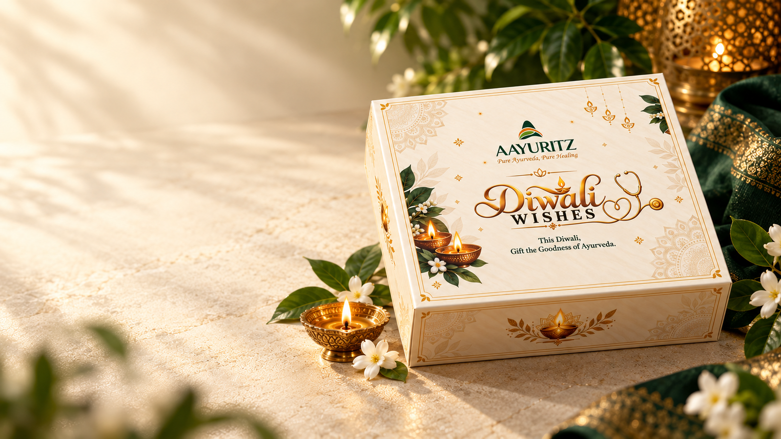 AAYURITZ festive gift packaging