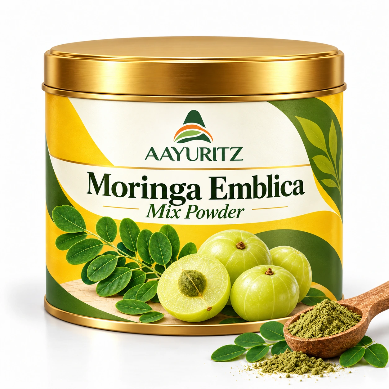 Aayuritz Moringa Emblica Mix Powder packaged product