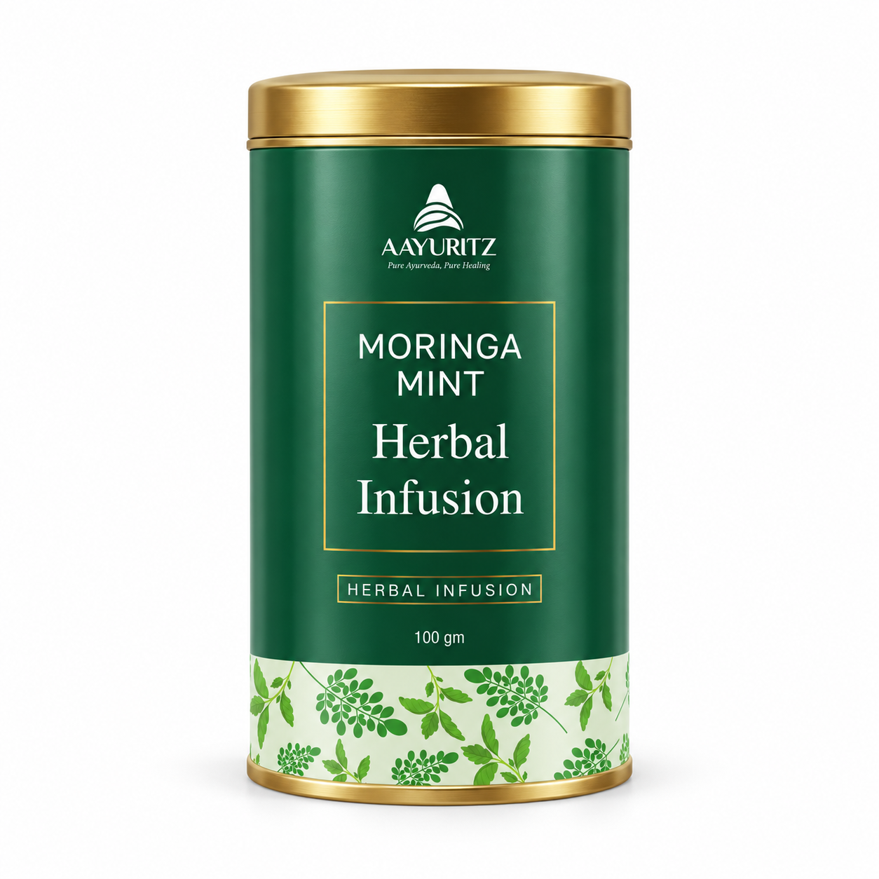 Aayuritz Moringa Mint Herbal Infusion pack